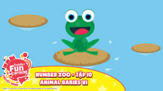 Toddler Fun Learning (Thuyết minh) - Number Zoo - Tập 10: Animal babies V1