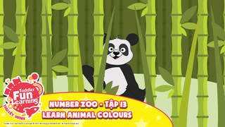 Toddler Fun Learning (Thuyết minh) - Number Zoo - Tập 13: Learn animal colours