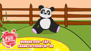 Toddler Fun Learning (Thuyết minh) - Number Zoo - Tập 2: Learn to count 10 - 20