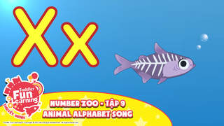 Toddler Fun Learning (Thuyết minh) - Number Zoo - Tập 9: Animal alphabet song