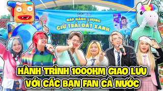 Vinamilk SuSu Hero - Vlog về trường: Hành trình 1000km giao lưu với các bạn fan cả nước