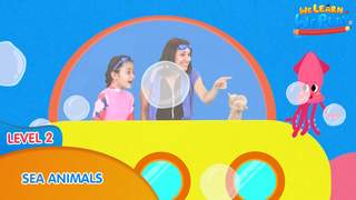 We learn We play - Level 2: Sea animals