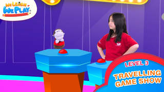 We learn We play - Level 3: Travelling game show